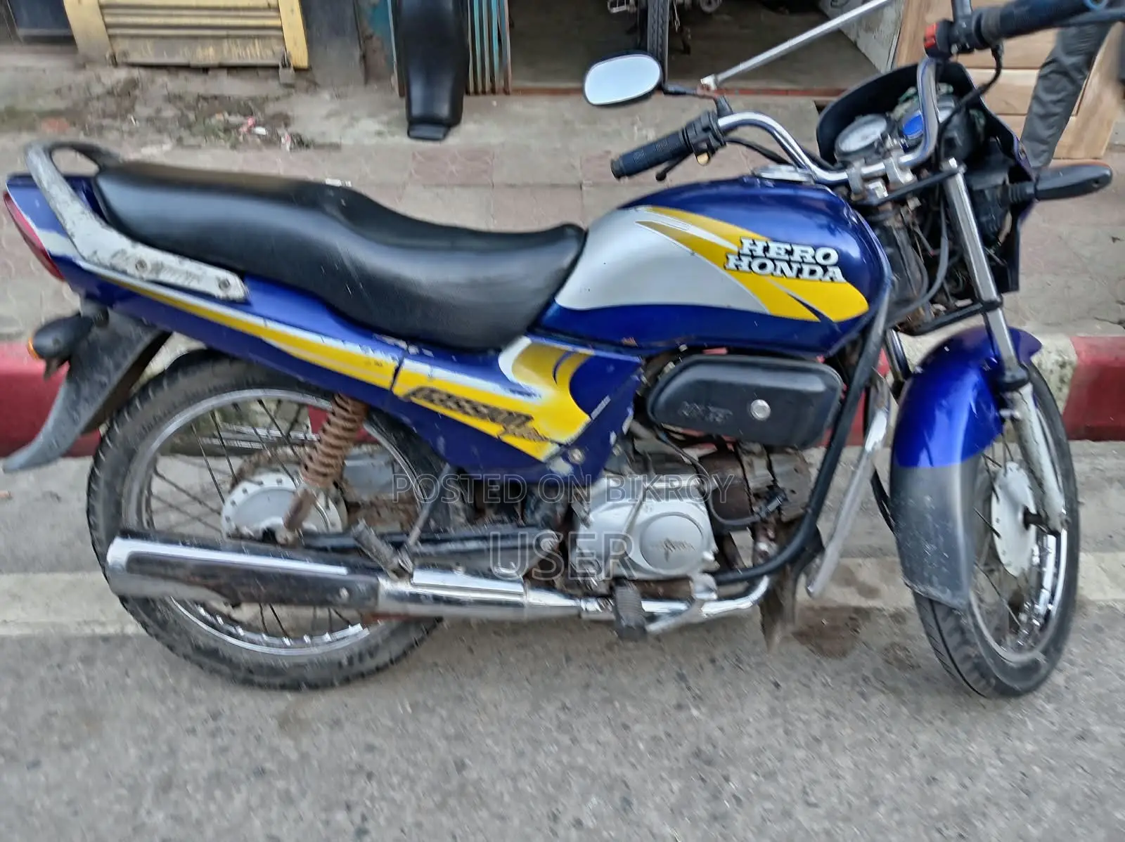 Hero Passion Pro 2018 Blue