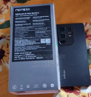 Infinix Note 50 Pro 256 GB Black