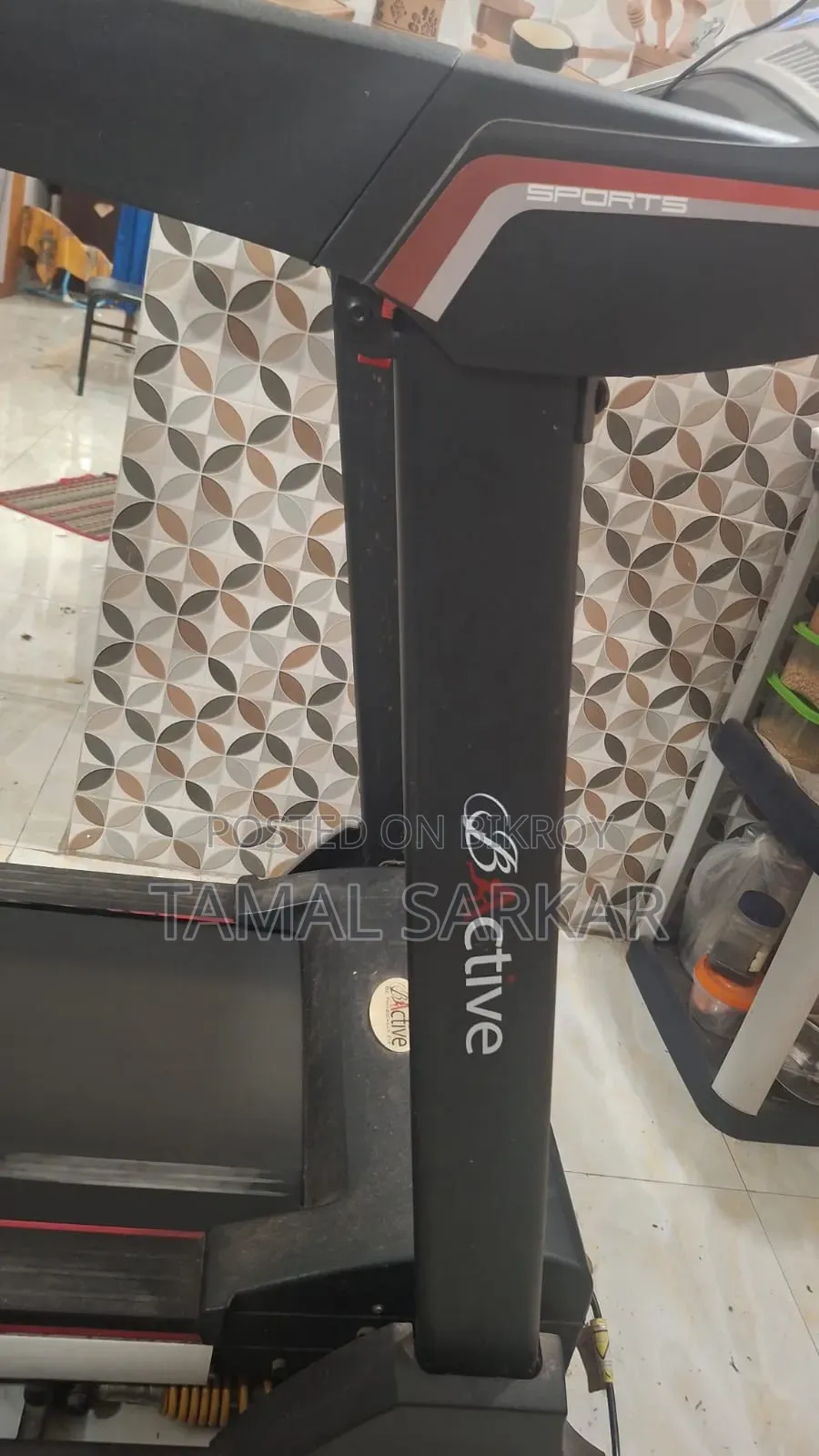 bActive RBC-20 Motorized Treadmill.