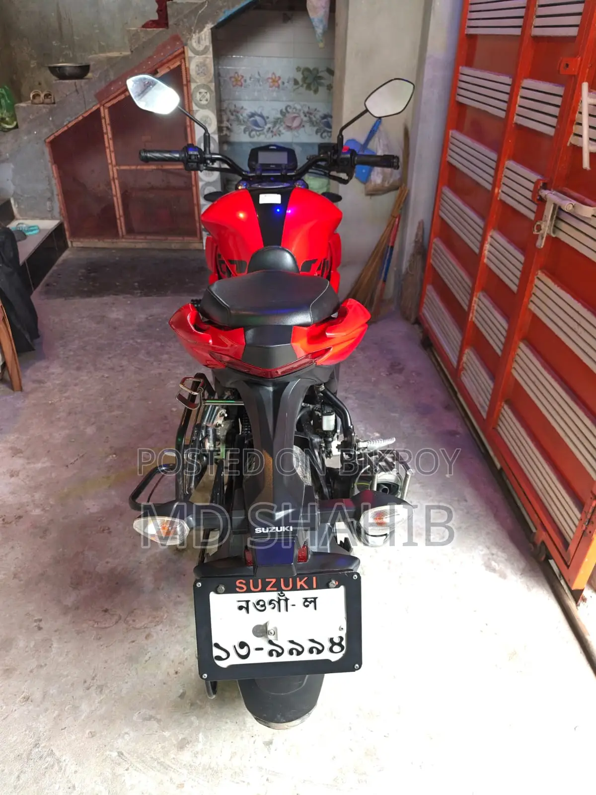 Suzuki Gixxer 2023 Red
