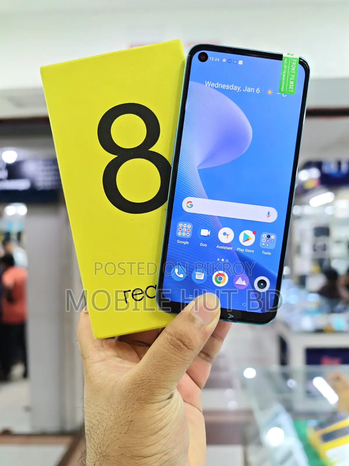 New Realme 8 5G 128 GB Black