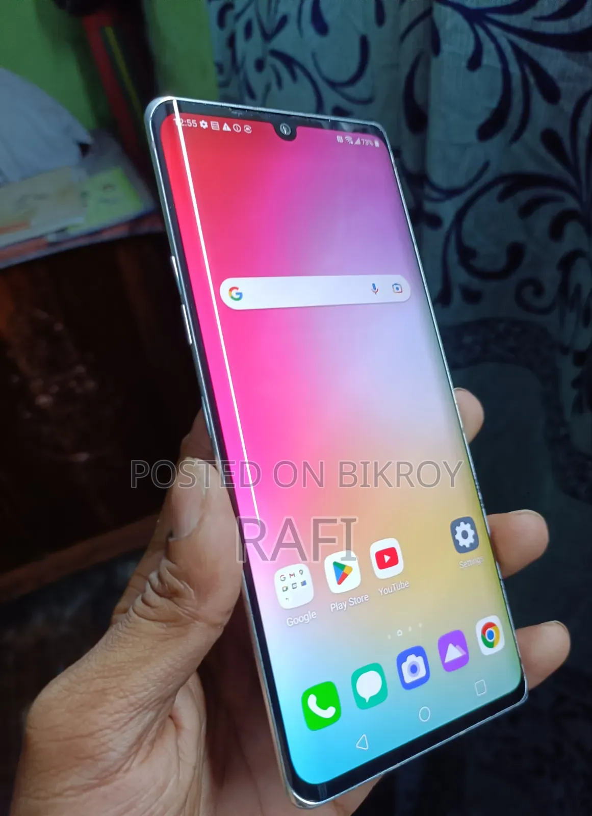 LG Velvet 5G 128 GB Silver