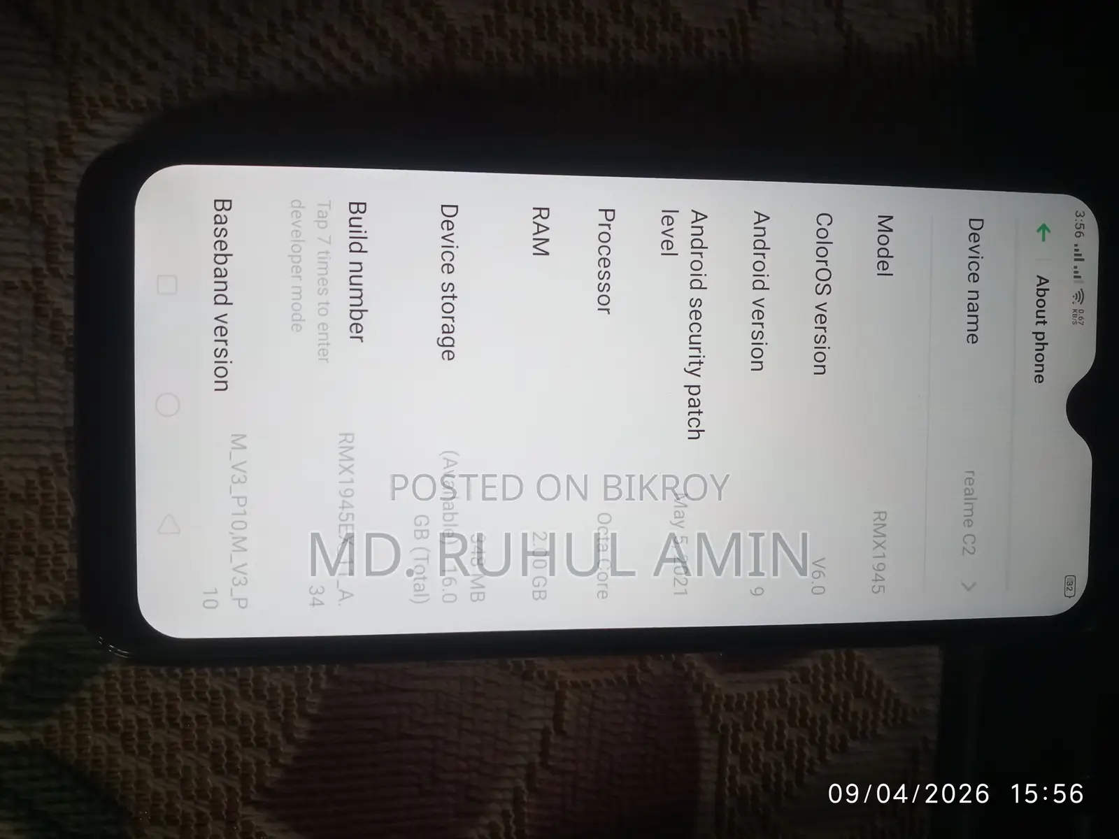 Realme C2 32 GB Blue