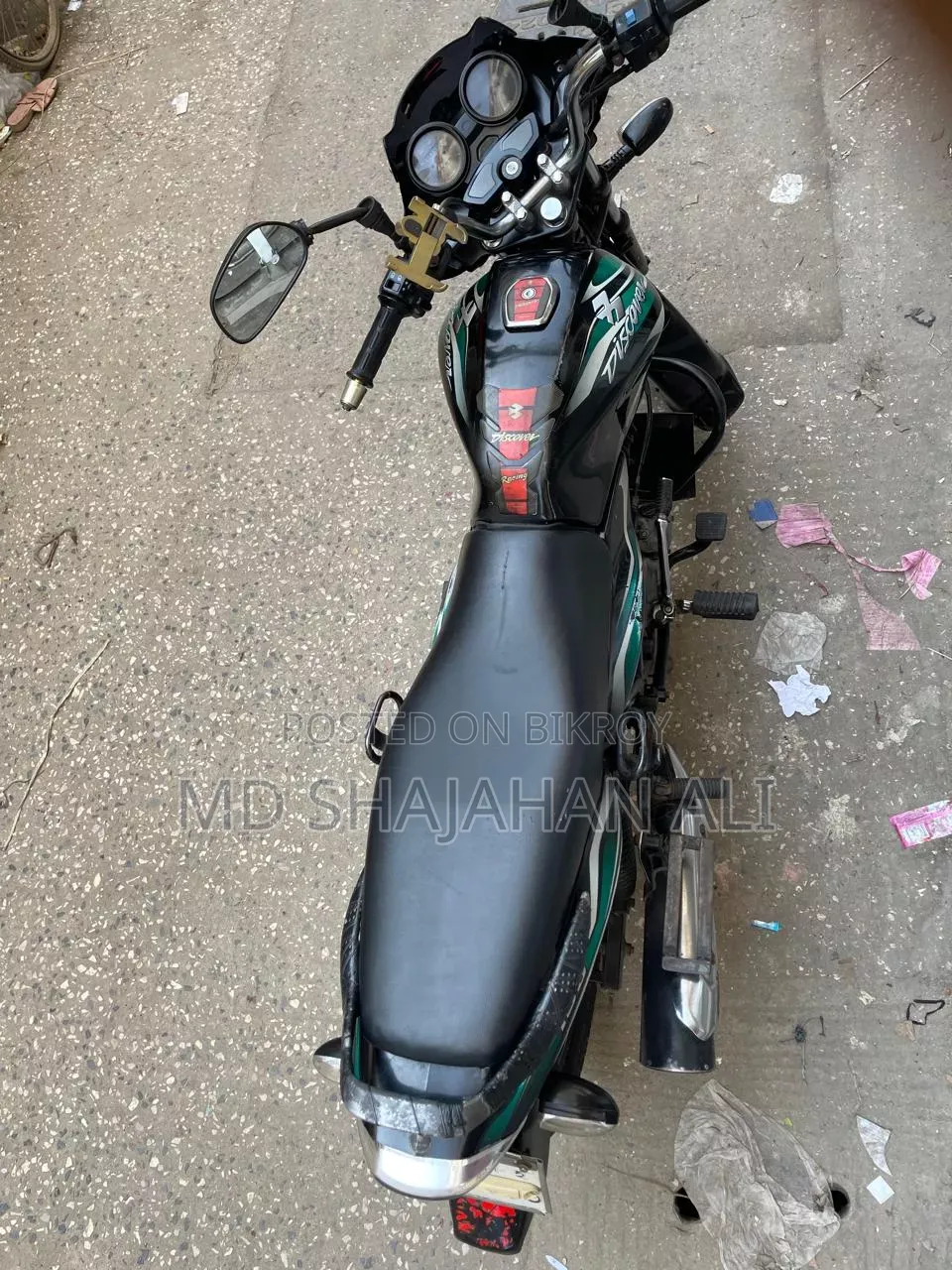 Bajaj Discover 100 2012 Black
