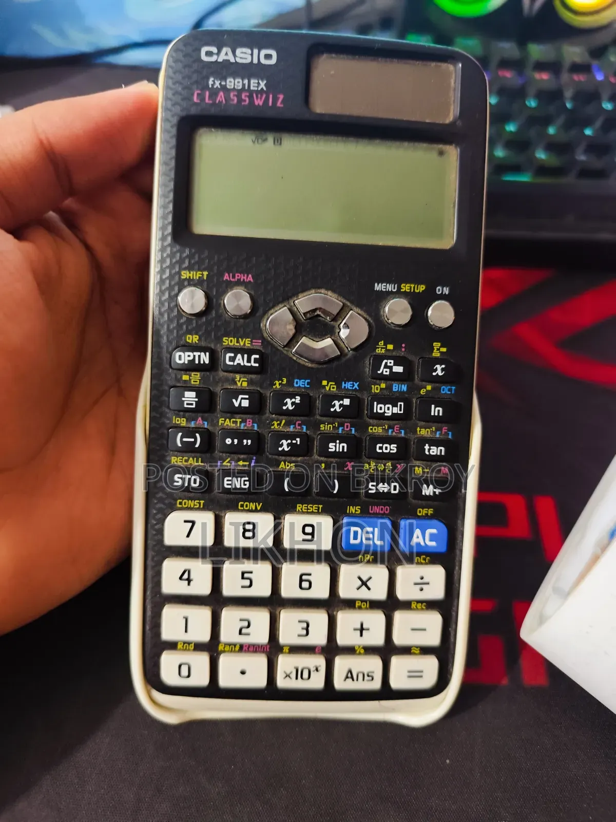 ক্যালকুলেটর ক্যাসিও এফএক্স-৯৯১ ইএক্স