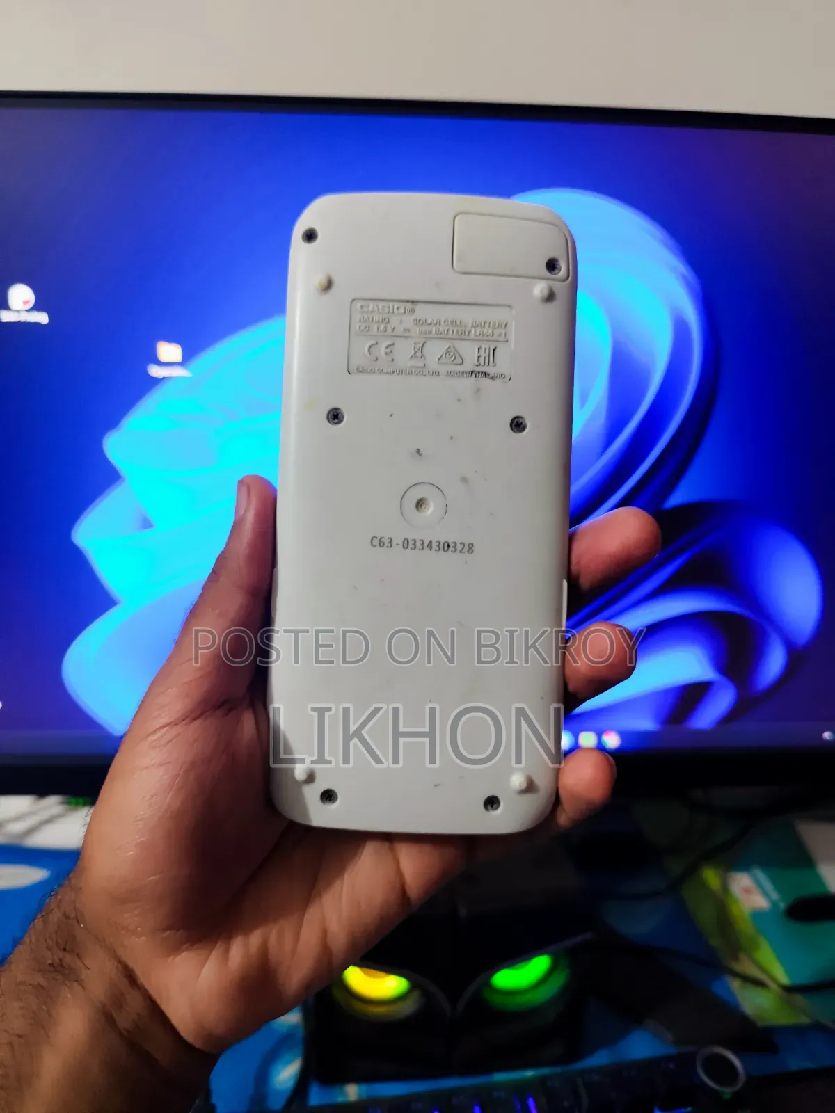 ক্যালকুলেটর ক্যাসিও এফএক্স-৯৯১ ইএক্স