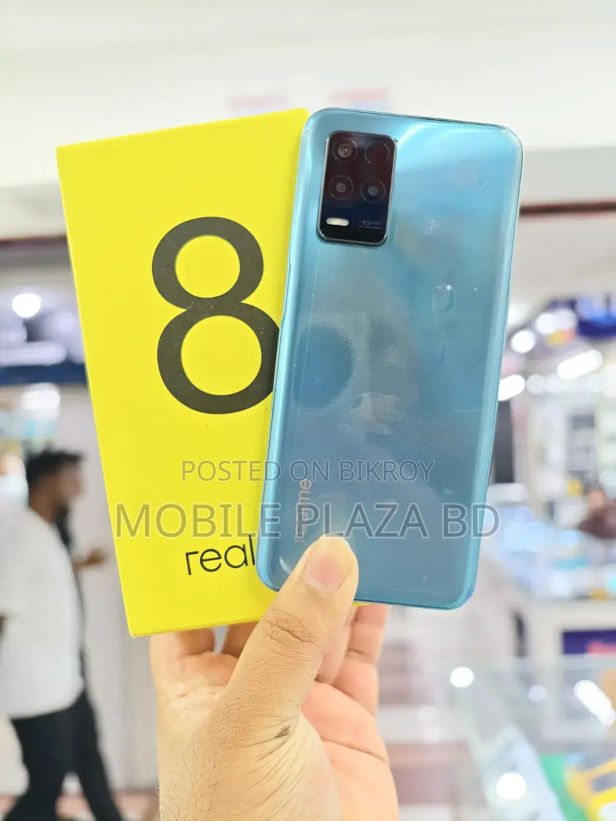 New Realme 8 5G 128 GB Blue