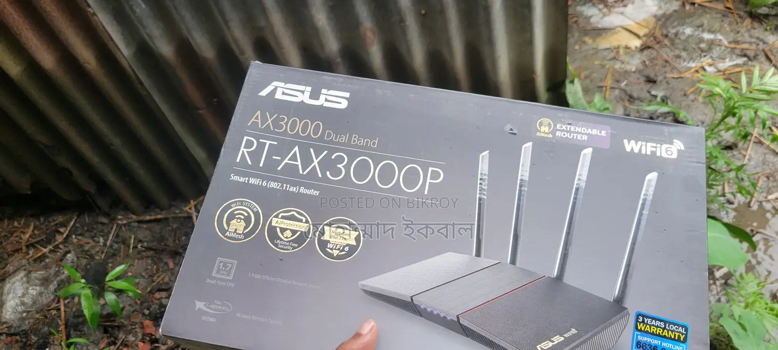 ASUS Rt-Ax3000, ASUS Rt-Ax3000p Full Boxed Router for Sell
