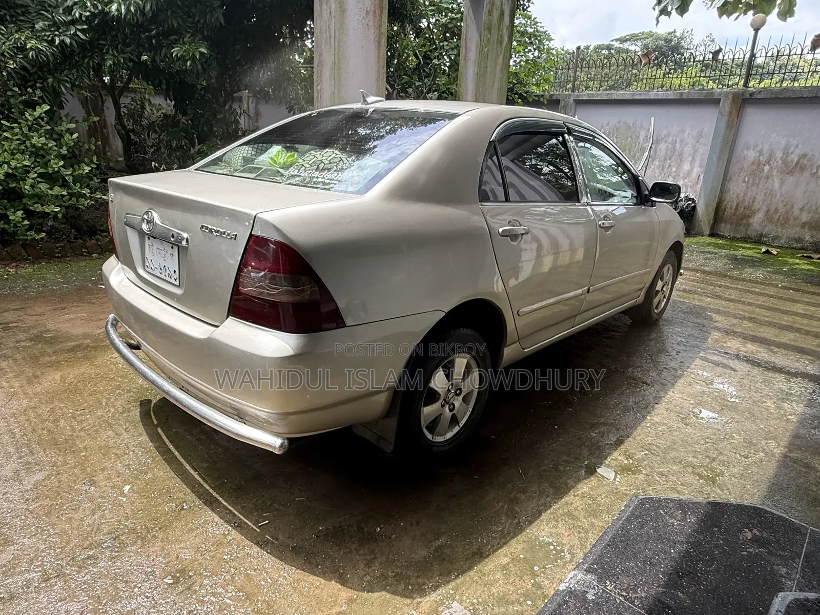 Toyota Corolla Sedan 2001 Silver