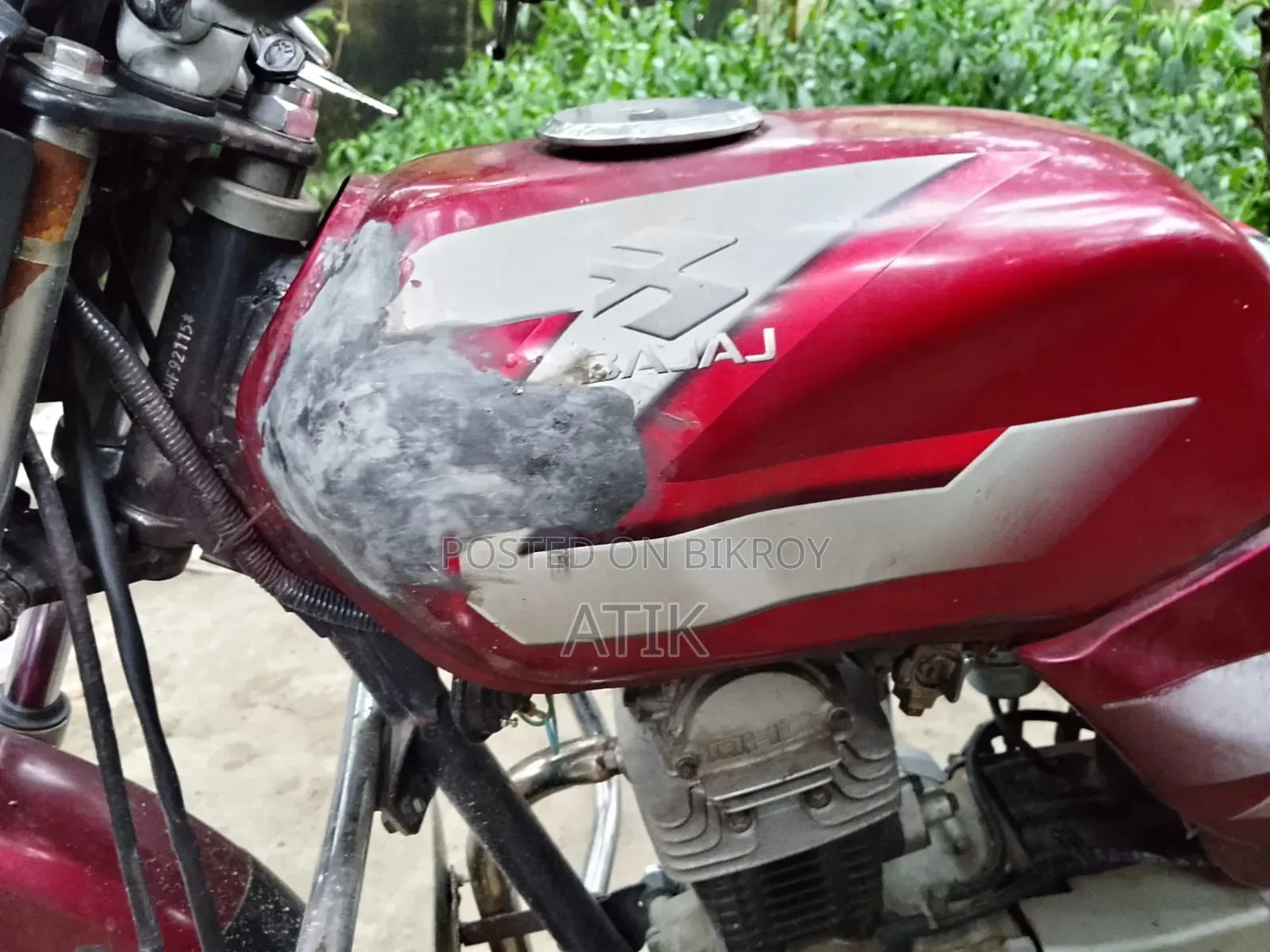 Bajaj CT 100 2017 Red
