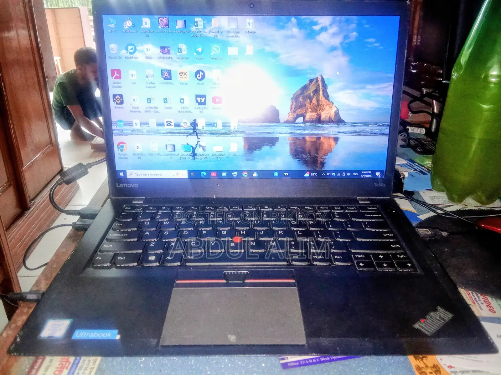 Laptop Lenovo ThinkPad T460s 8GB Intel Core I5 SSD 250GB