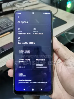 Xiaomi Redmi Note 9 Pro 128 GB Blue