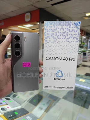 Tecno Camon 40 Pro 4G 256 GB Silver