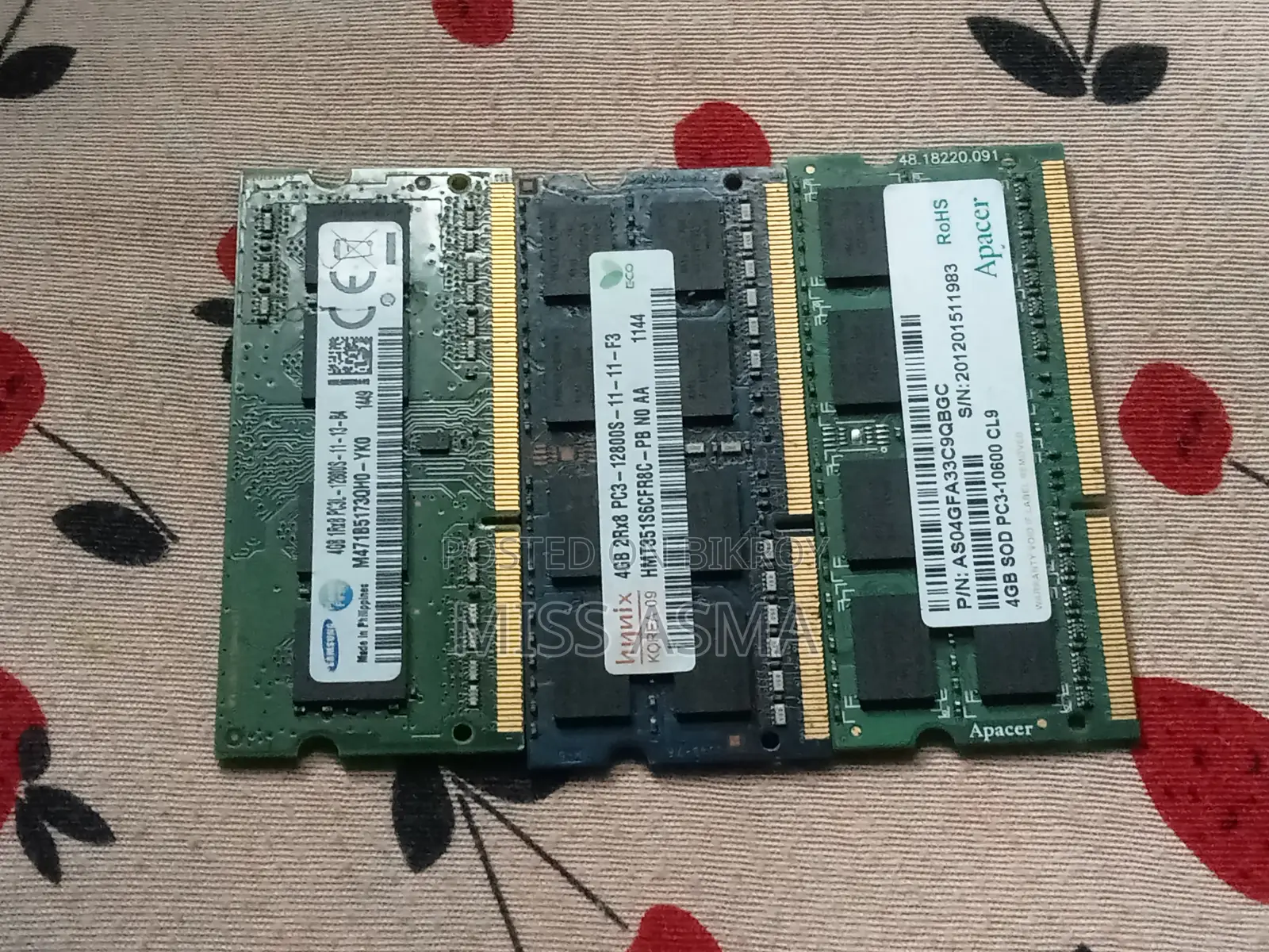 Laptop Ram Ddr3l 4gb