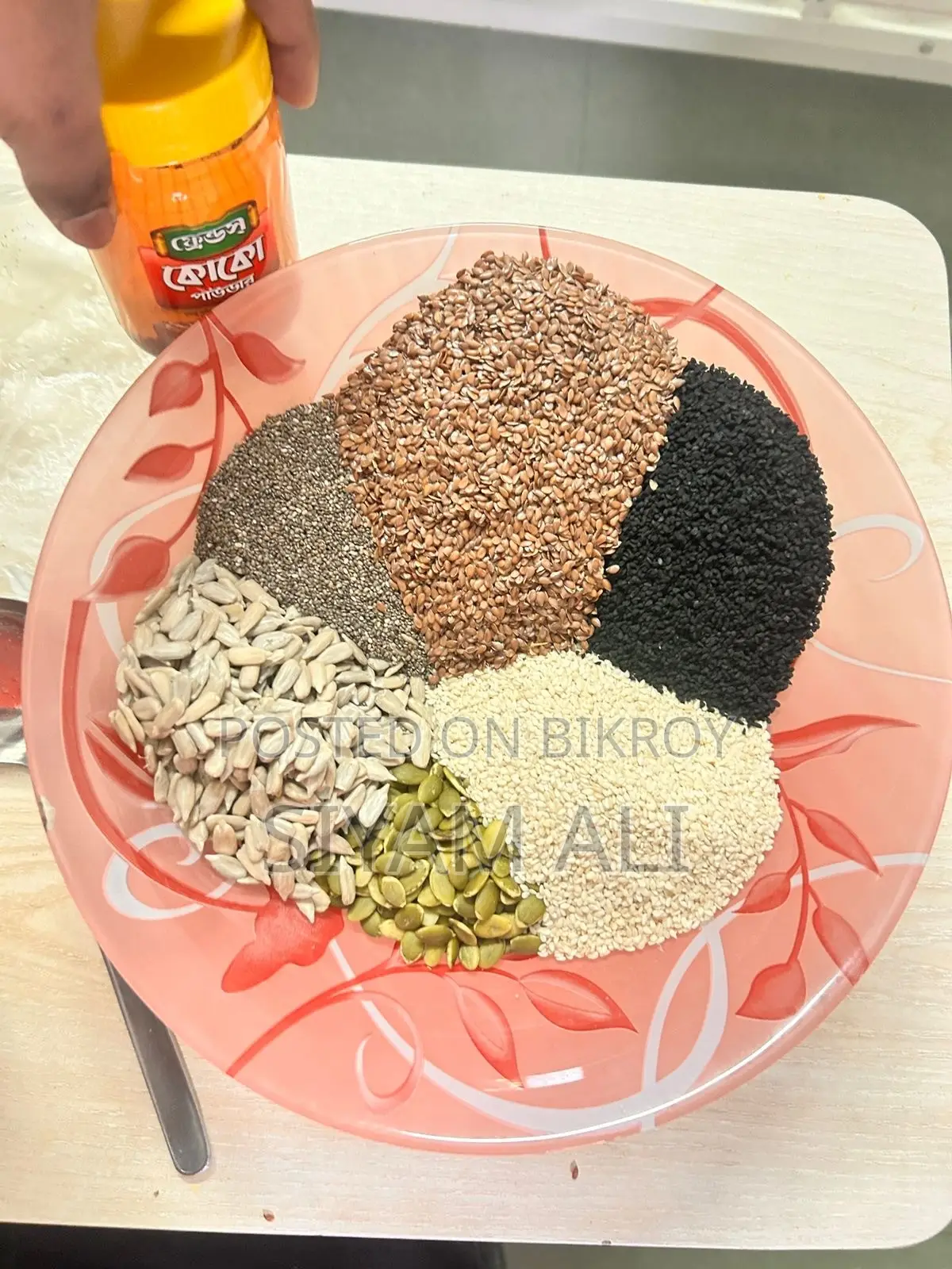 Boitin Laddu and Badam Borofi