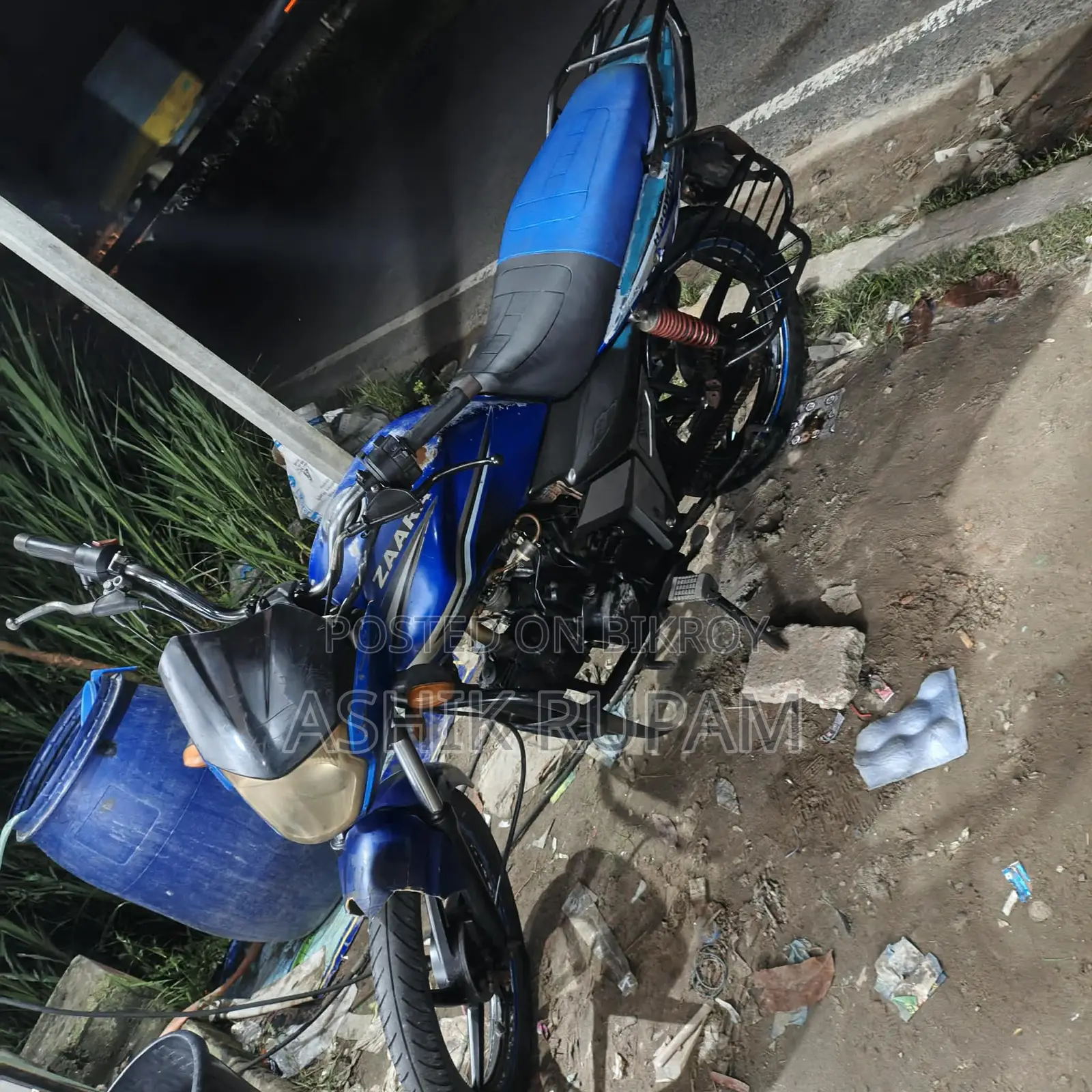 Motorcycle 2015 Blue