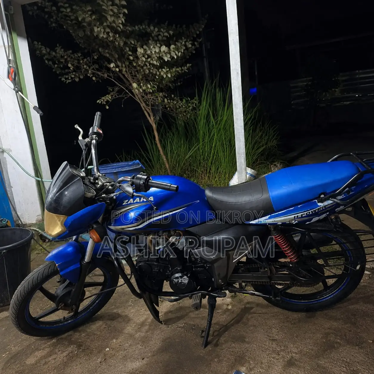 Motorcycle 2015 Blue