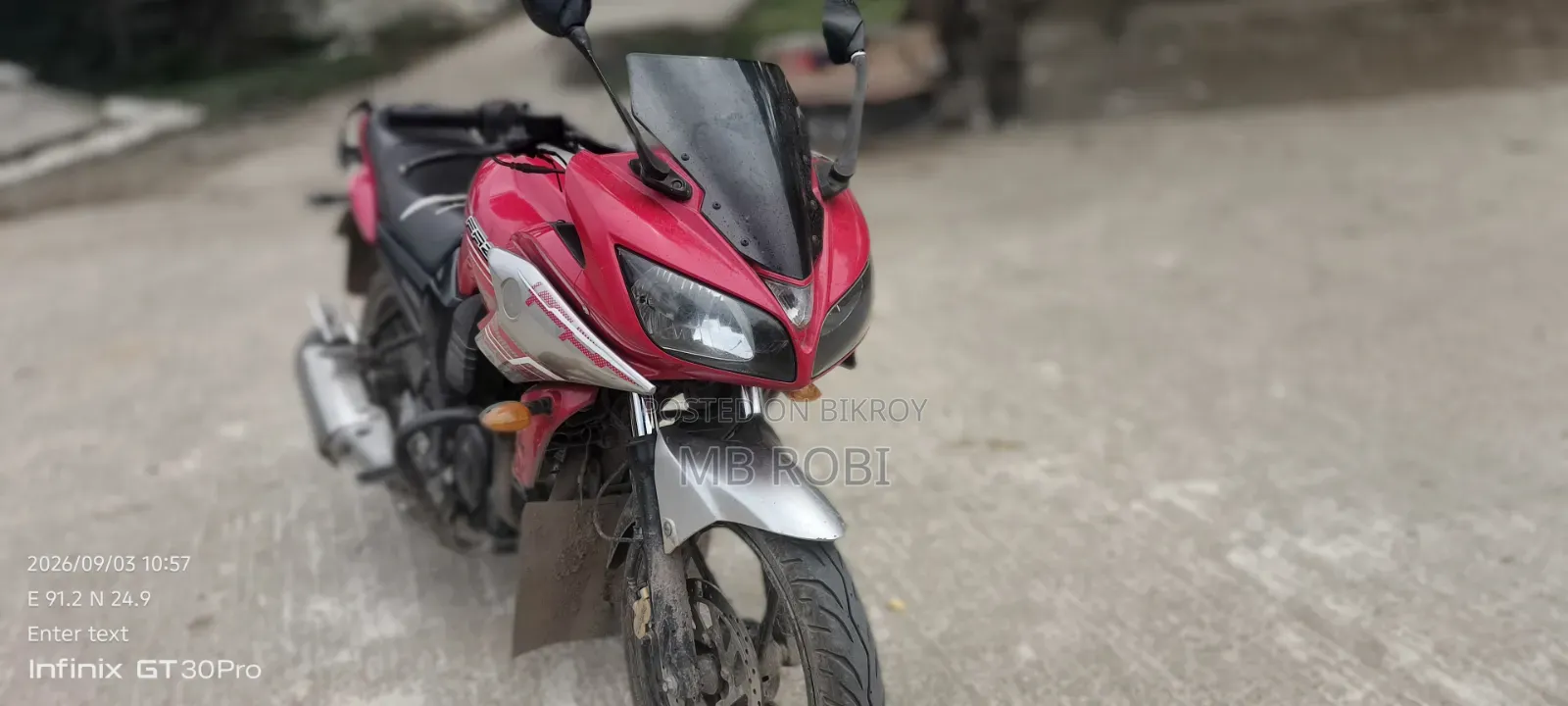 Yamaha Fazer V1 2019 Red