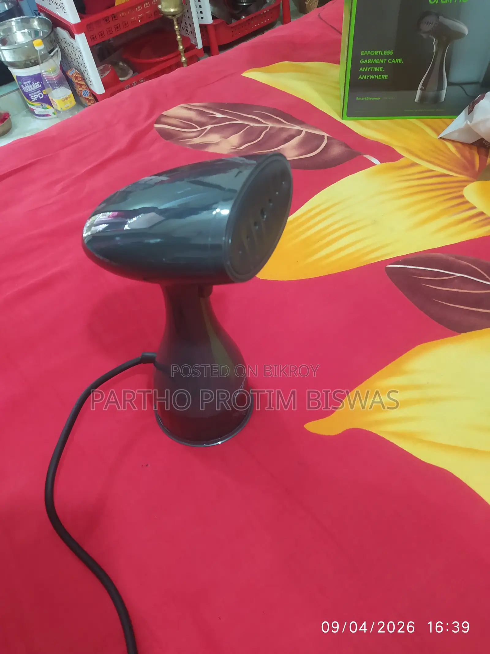 I Want to Sell a Oraimo Garments Steamer.