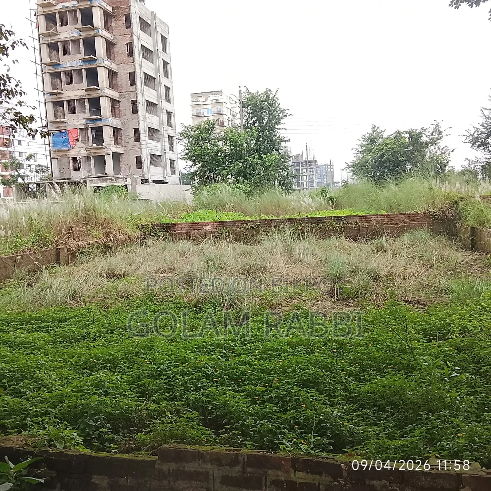 Land for Sale Basundhara N Block 4 Katha South Face