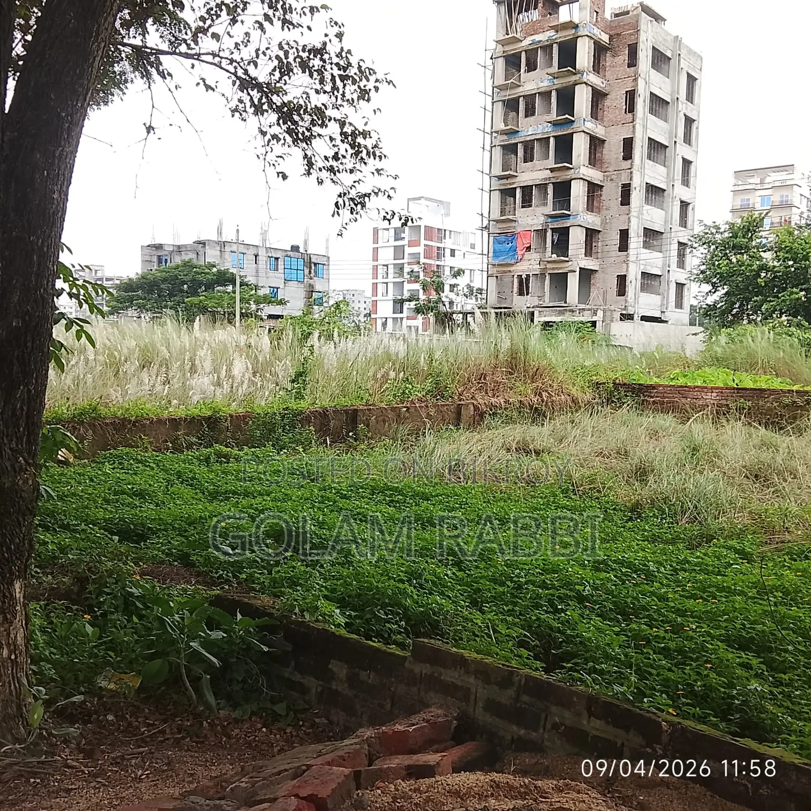 Land for Sale Basundhara N Block 4 Katha South Face