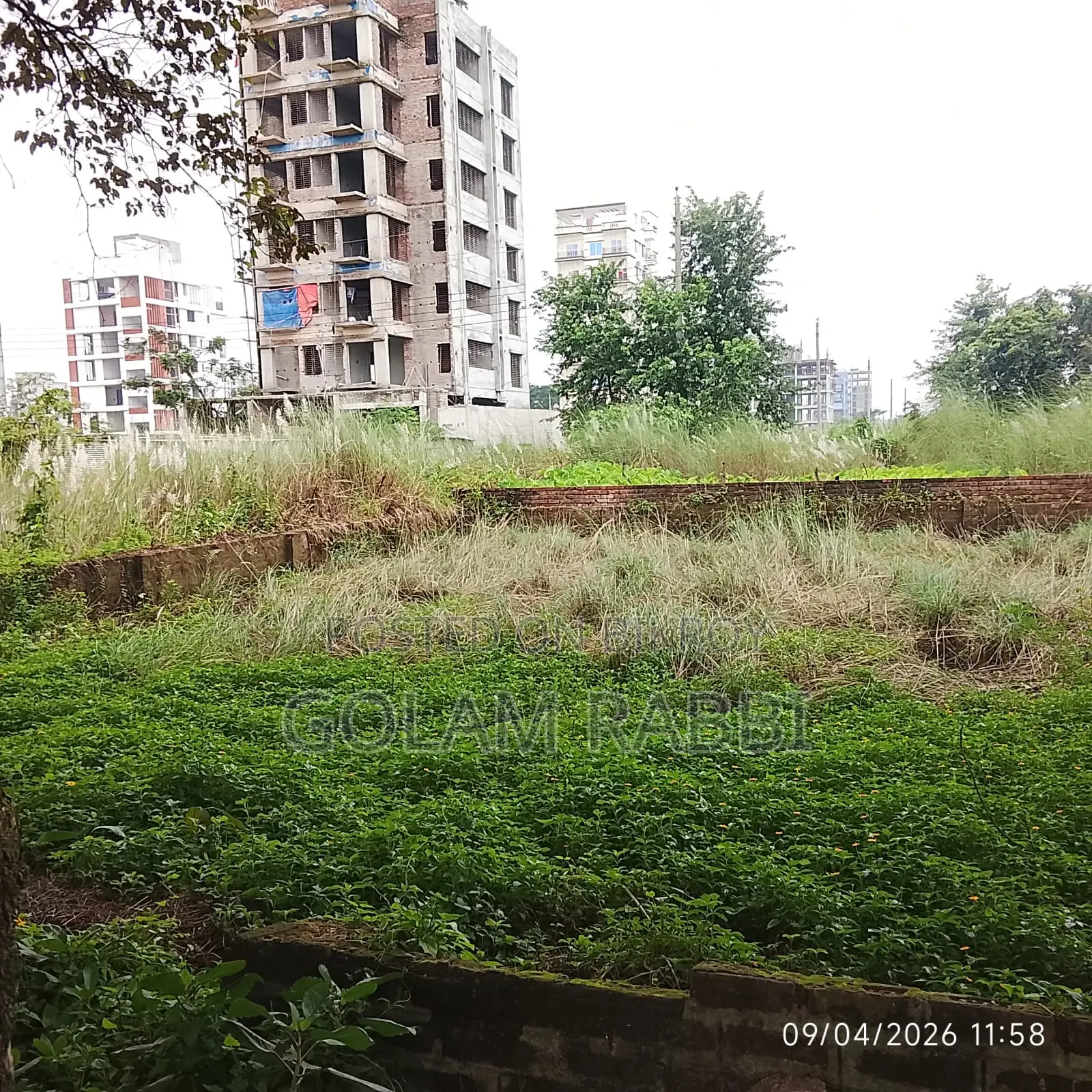 Land for Sale Basundhara N Block 4 Katha South Face