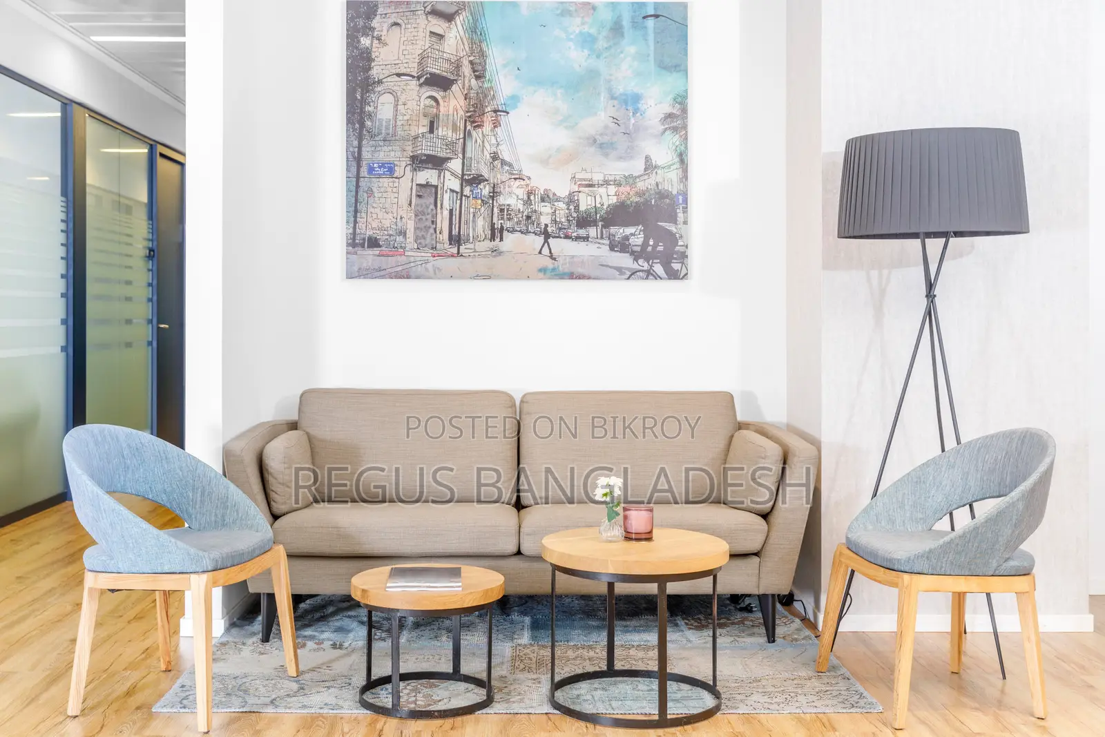 Serviced Furnished Office Space in Regus, the Glass House