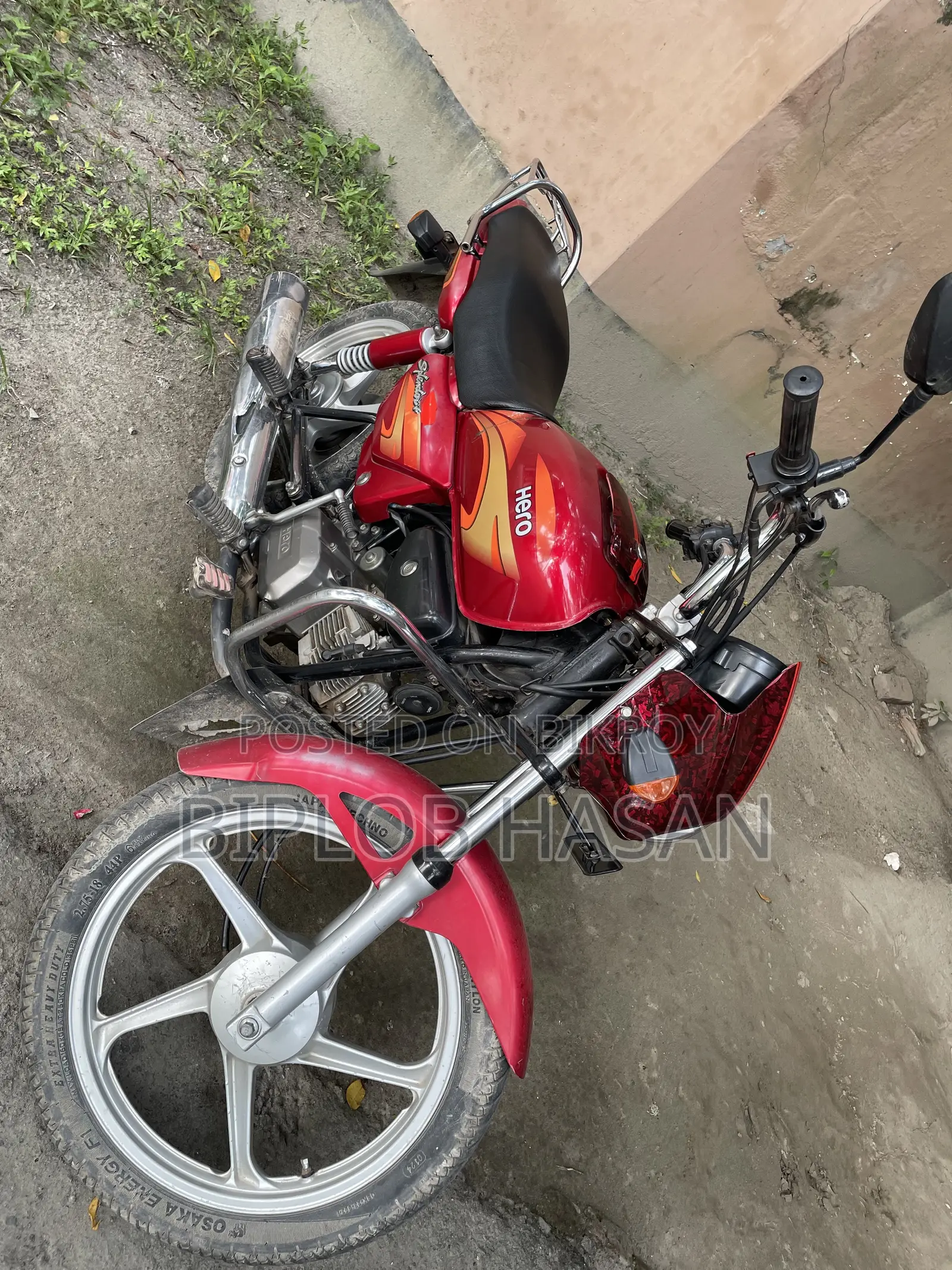 Hero Splendor Plus 2017 Red