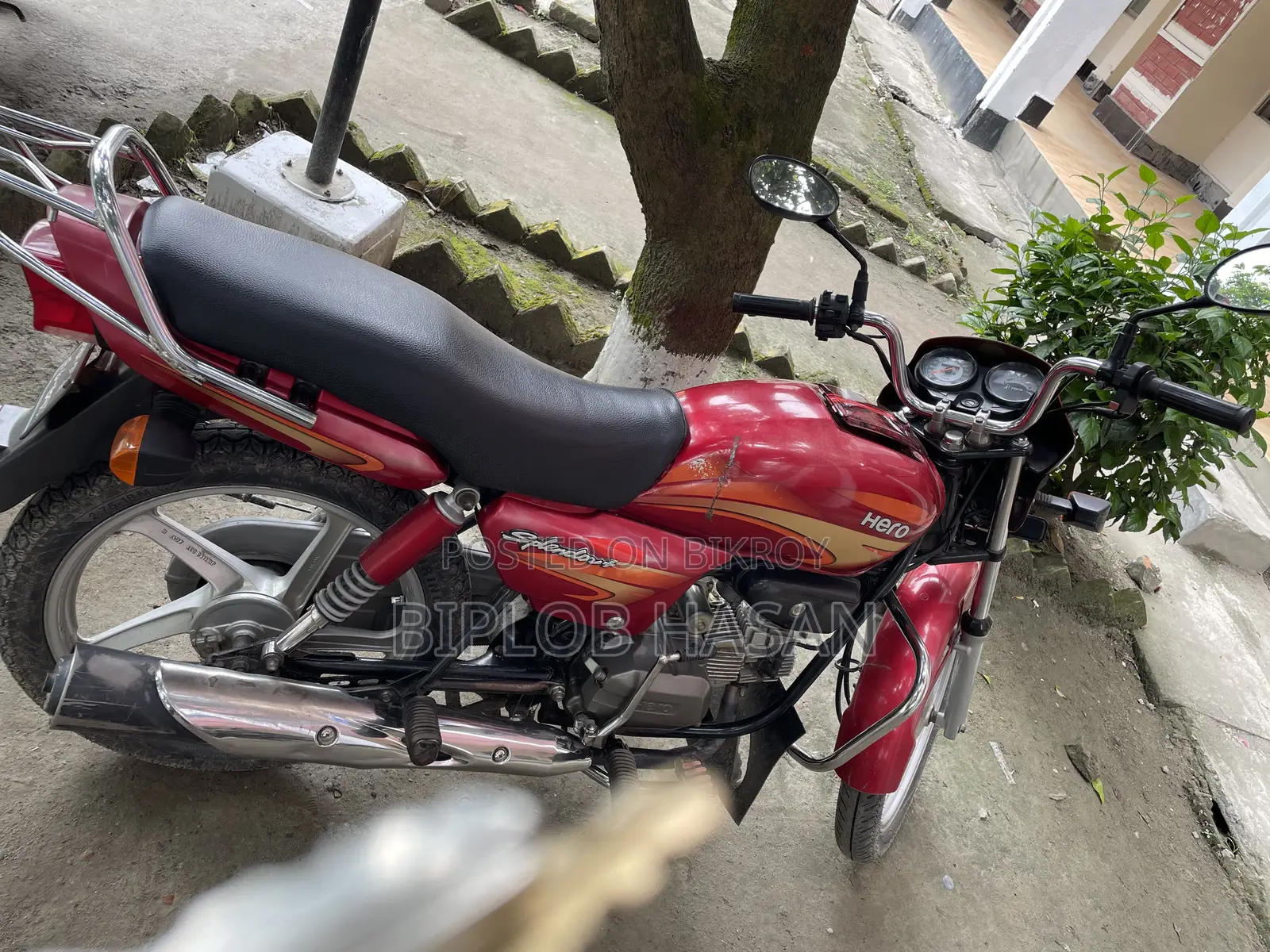 Hero Splendor Plus 2017 Red