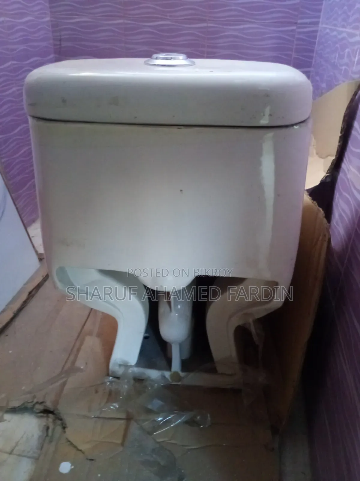 Brand New High Commode With Zet Flash Technology