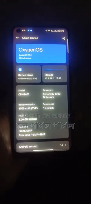 OnePlus Nord 2T 128 GB Black