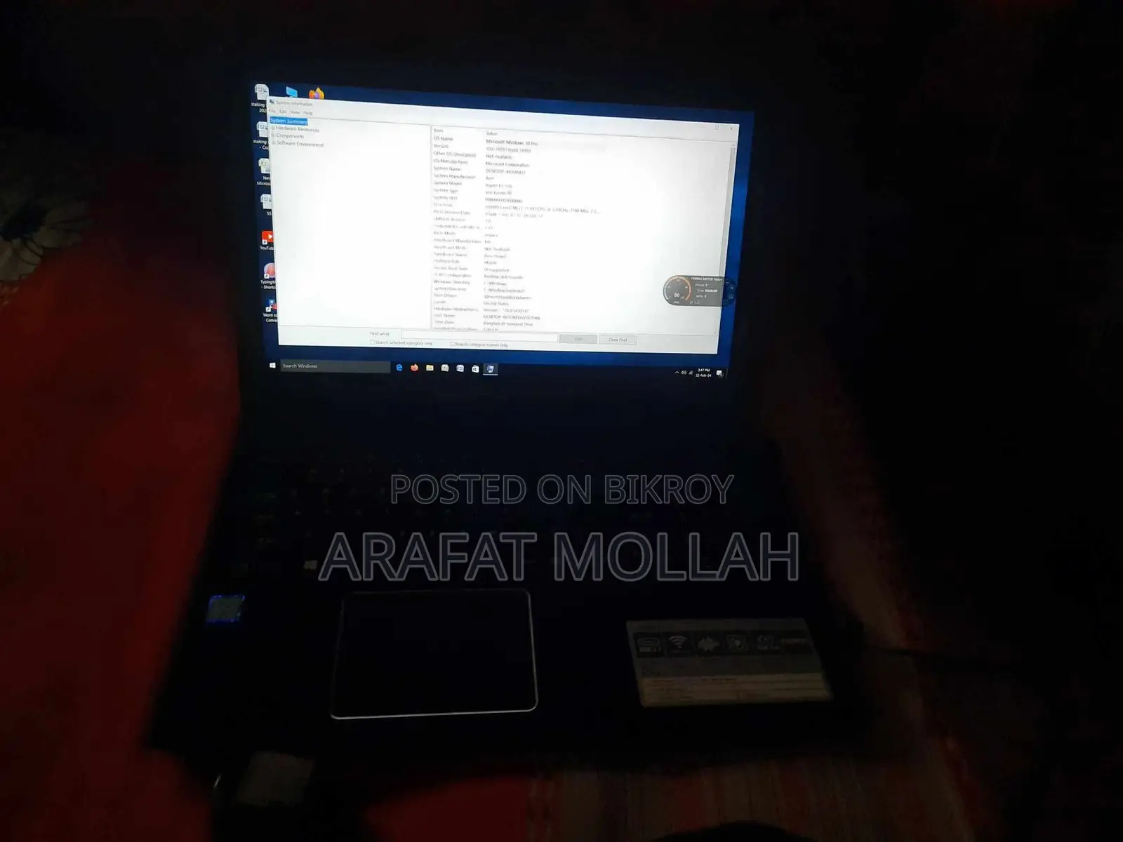 Laptop Acer Aspire 15 4GB Intel Core i3 HDD 1T