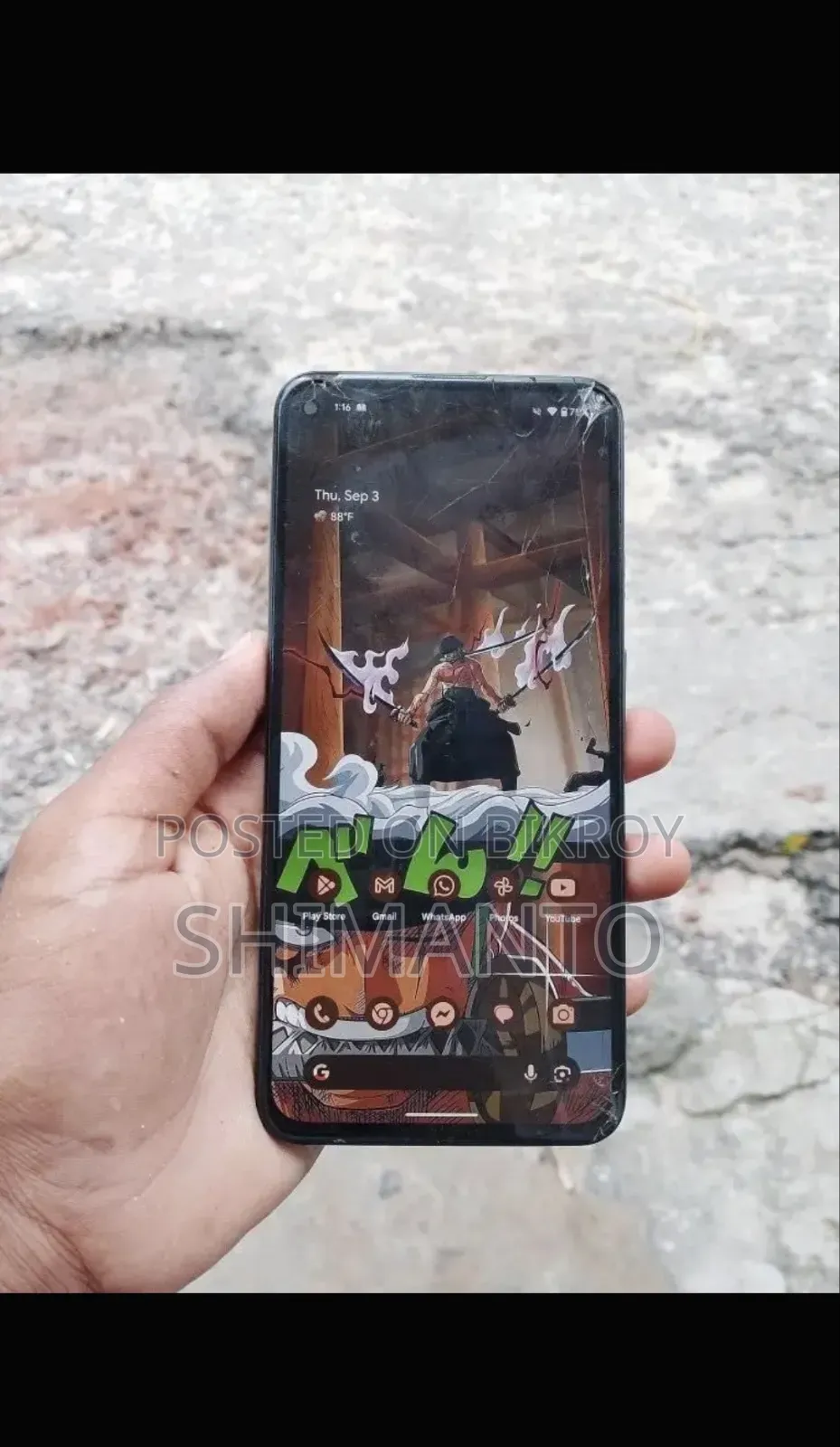 Google Pixel 5a 5G 128 GB Black