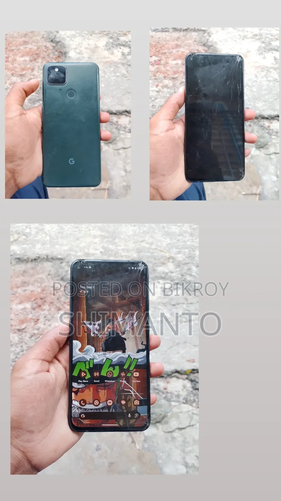 Google Pixel 5a 5G 128 GB Black