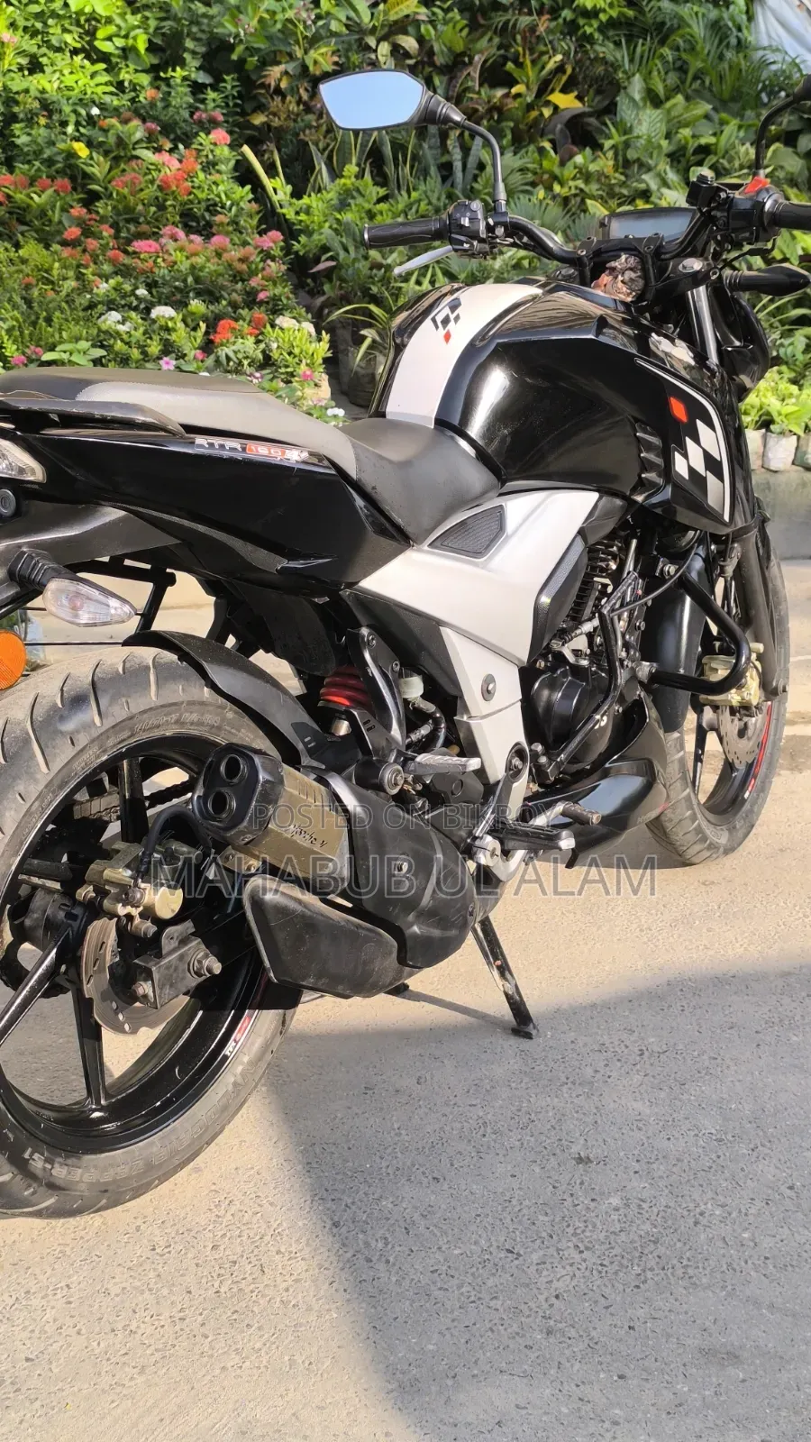 TVS Apache RTR 160 2V ABS 2022 Black