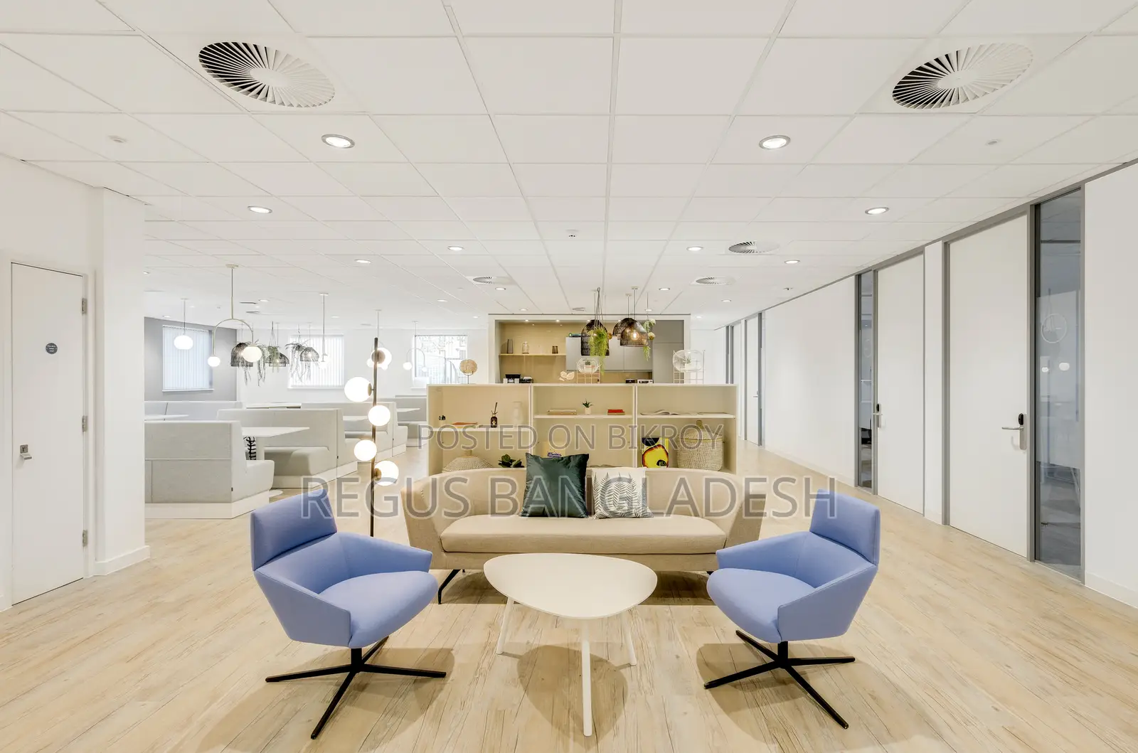 Move in Ready Serviced Office in Regus, Mika Cornerstone