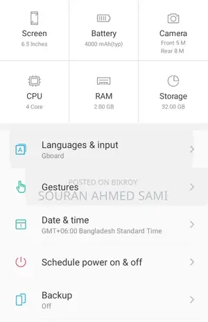 Itel Vision 1 Pro 32 GB Blue