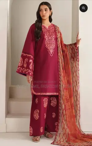 Digital Printed Three Piece