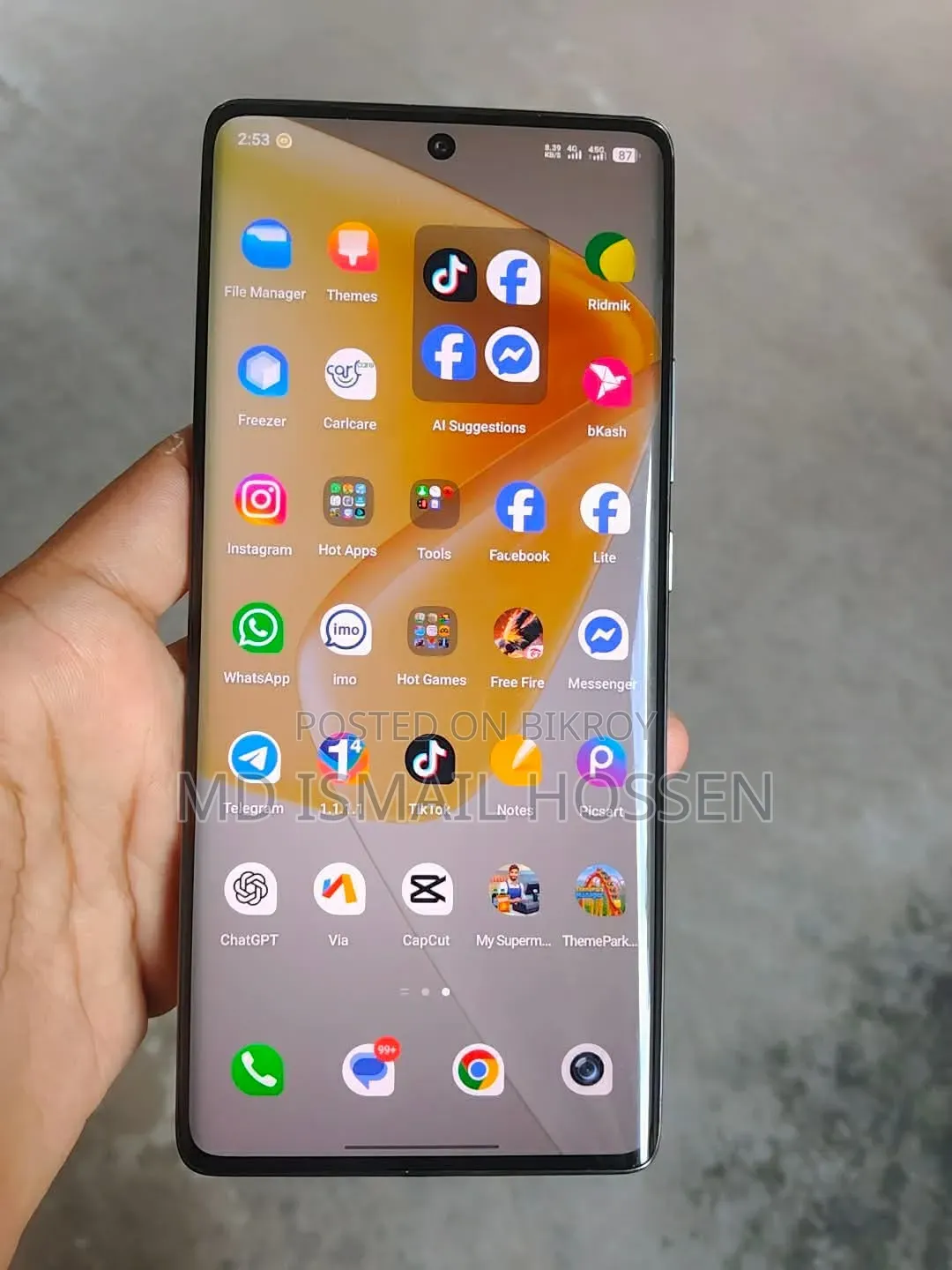 Infinix Hot 50 Pro+ 4G 256 GB Gray