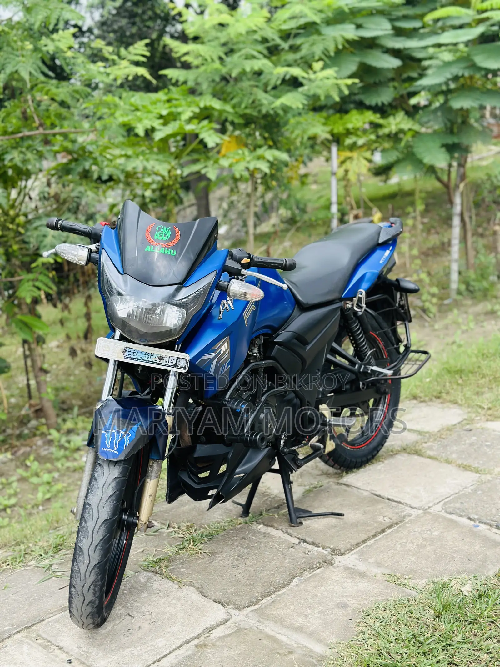 TVS Apache RTR 160 2V 2018 Blue