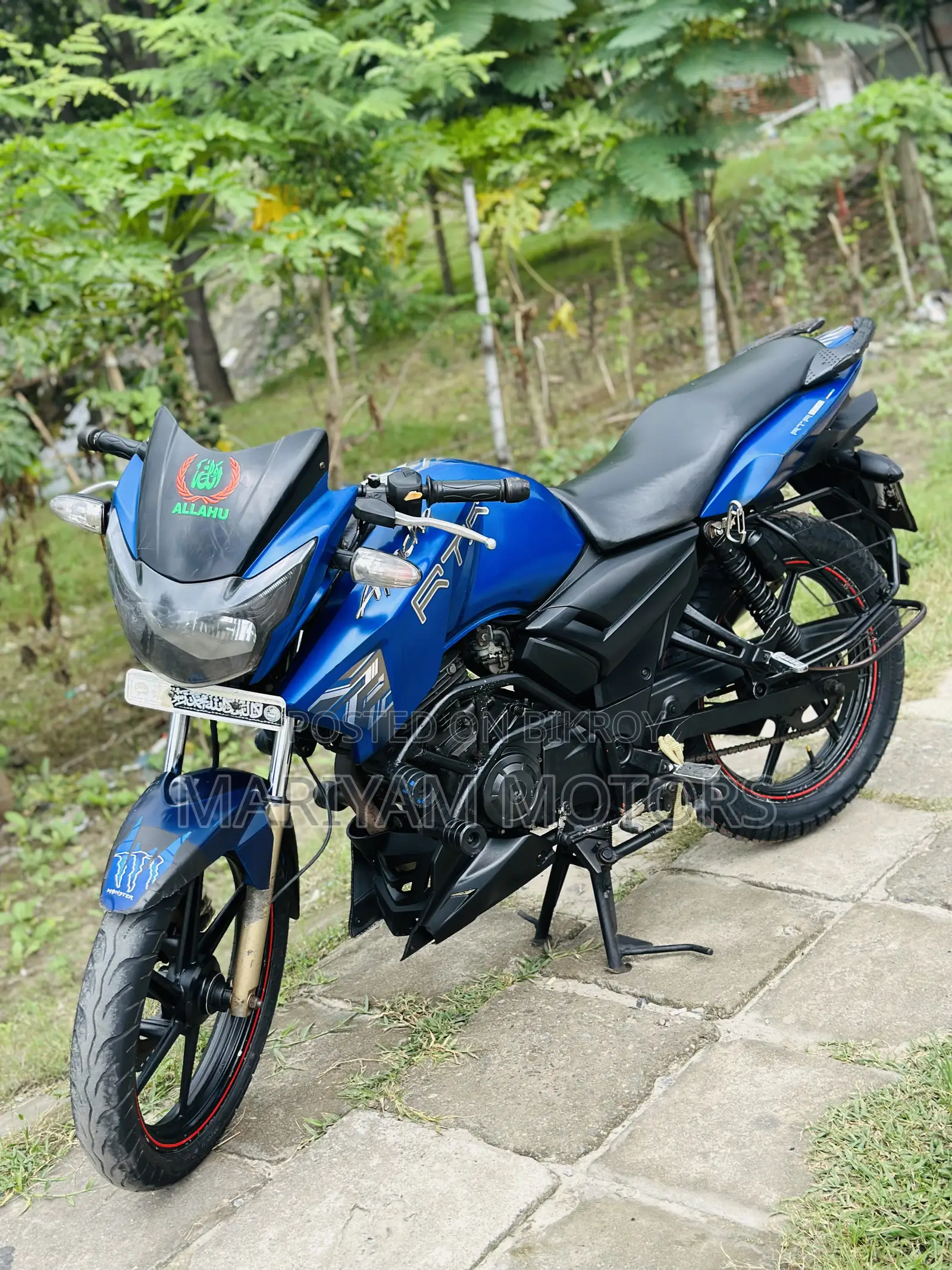 TVS Apache RTR 160 2V 2018 Blue