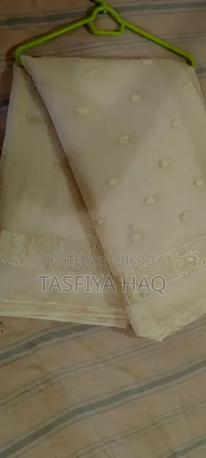 Elegant White Saree | Beautiful & Graceful
