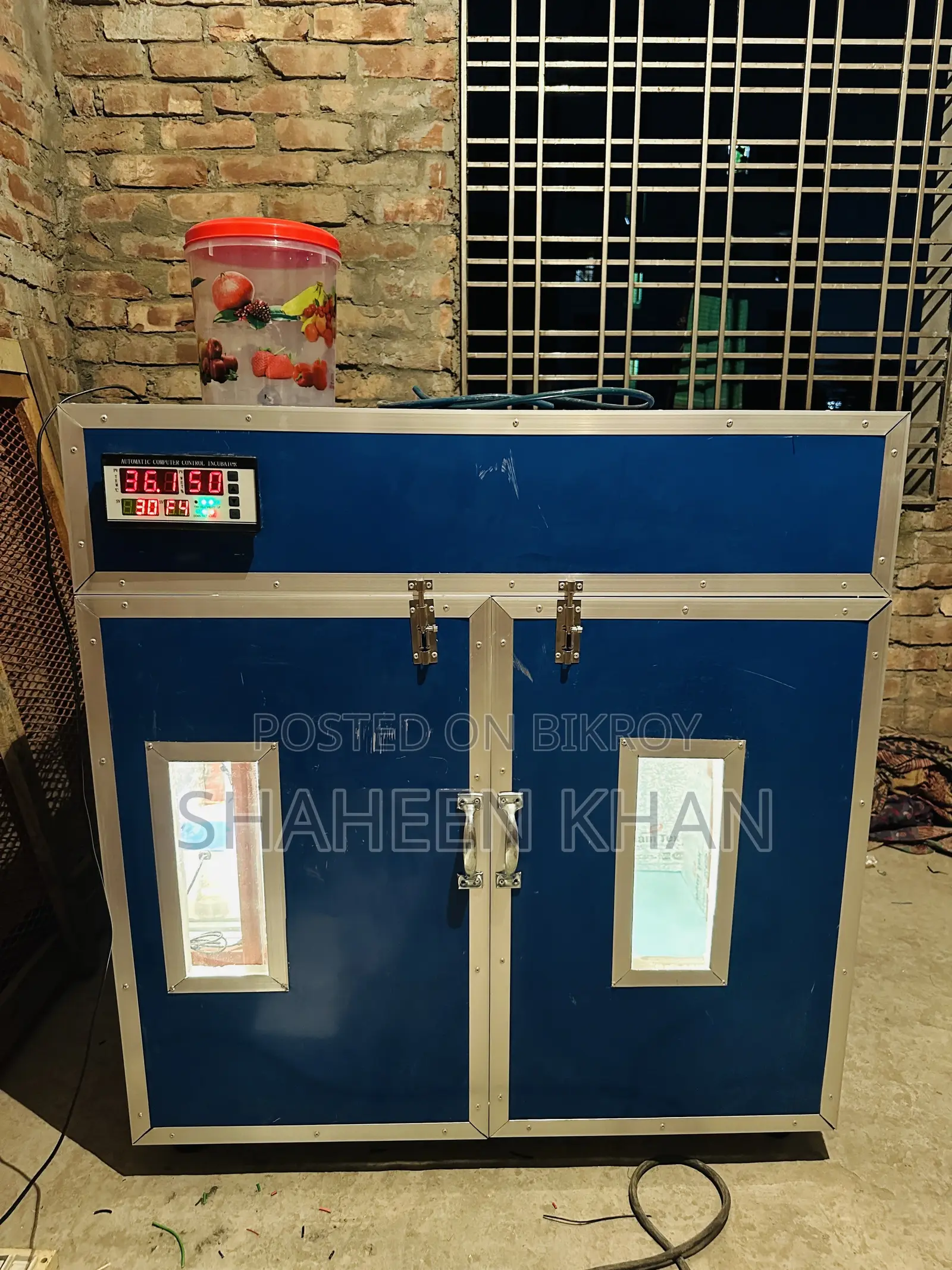 Auto Incubator Hen 420 / Koyal 1200 + 600 Hatching
