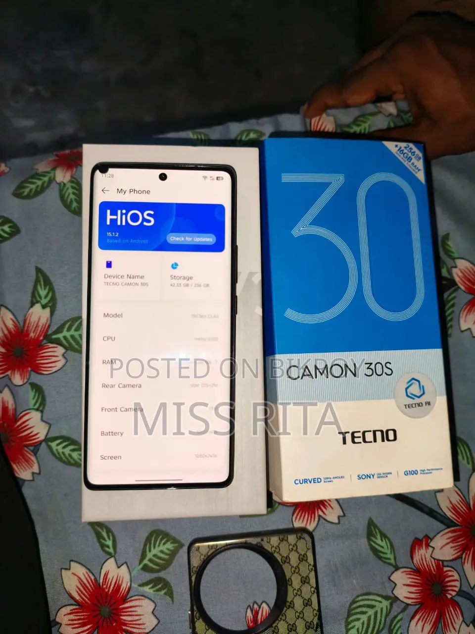 Tecno Camon 30S 256 GB Black