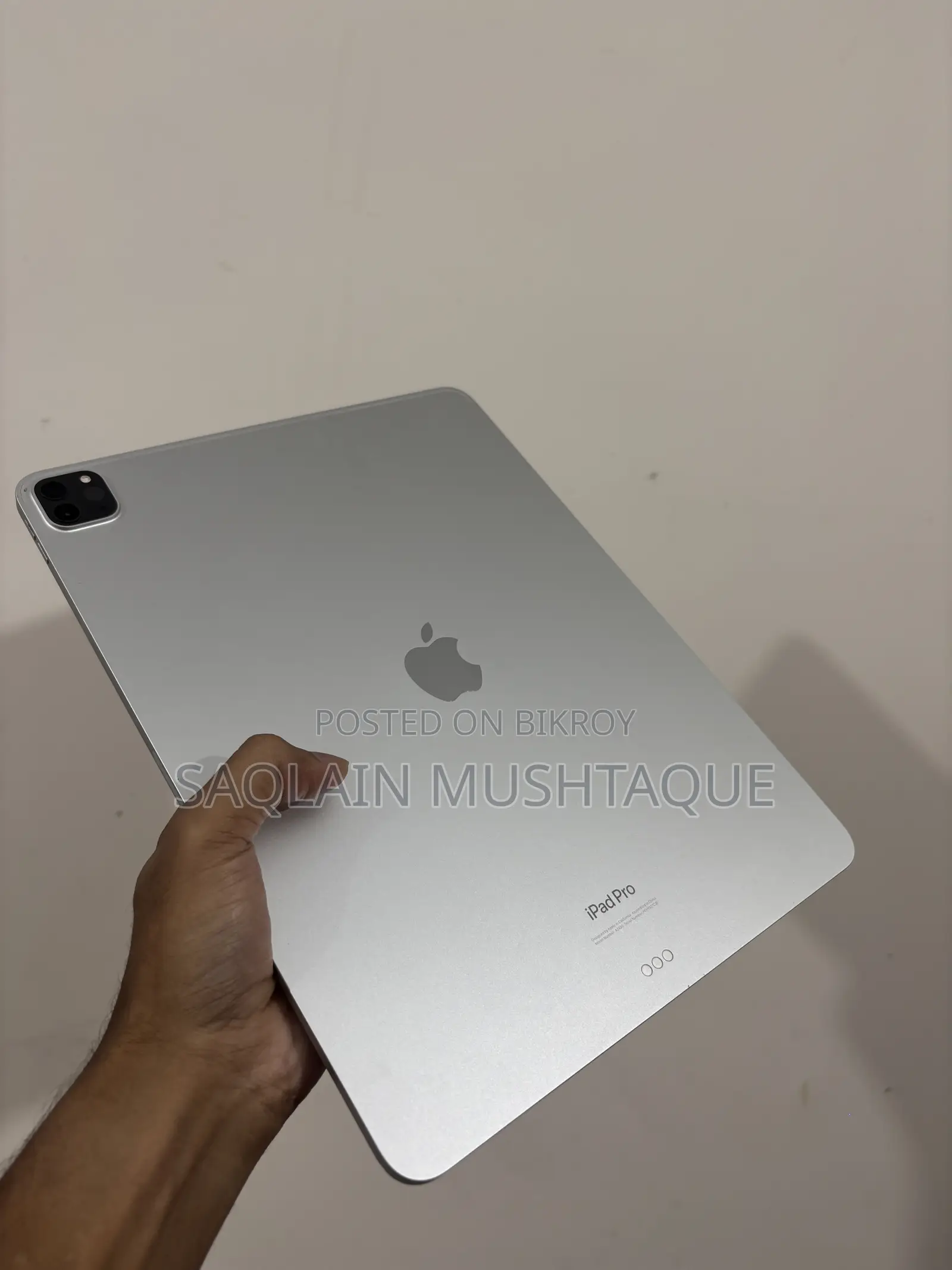 অ্যাপল আইপ্যাড প্রো ১২.৯ (২০২২) ১২৮ জিবি সিলভার