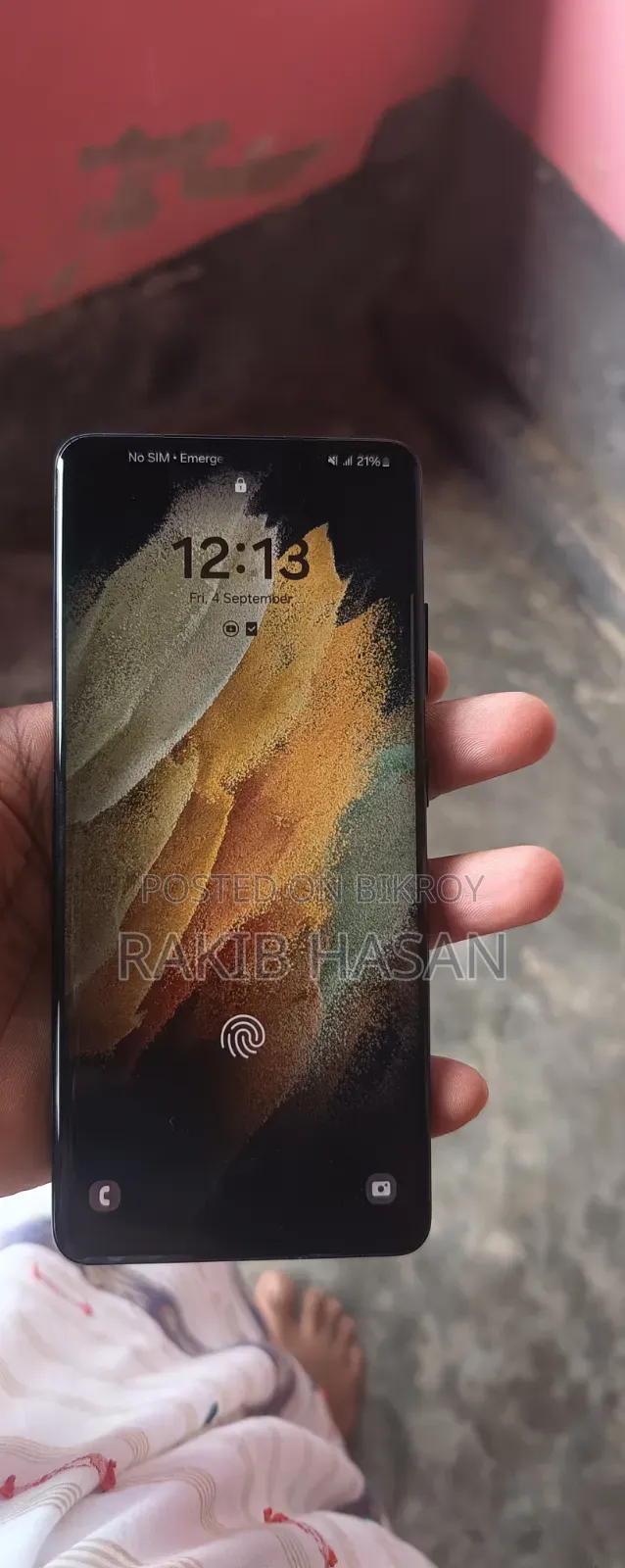 Samsung Galaxy S21 Ultra 5G 256 GB Black