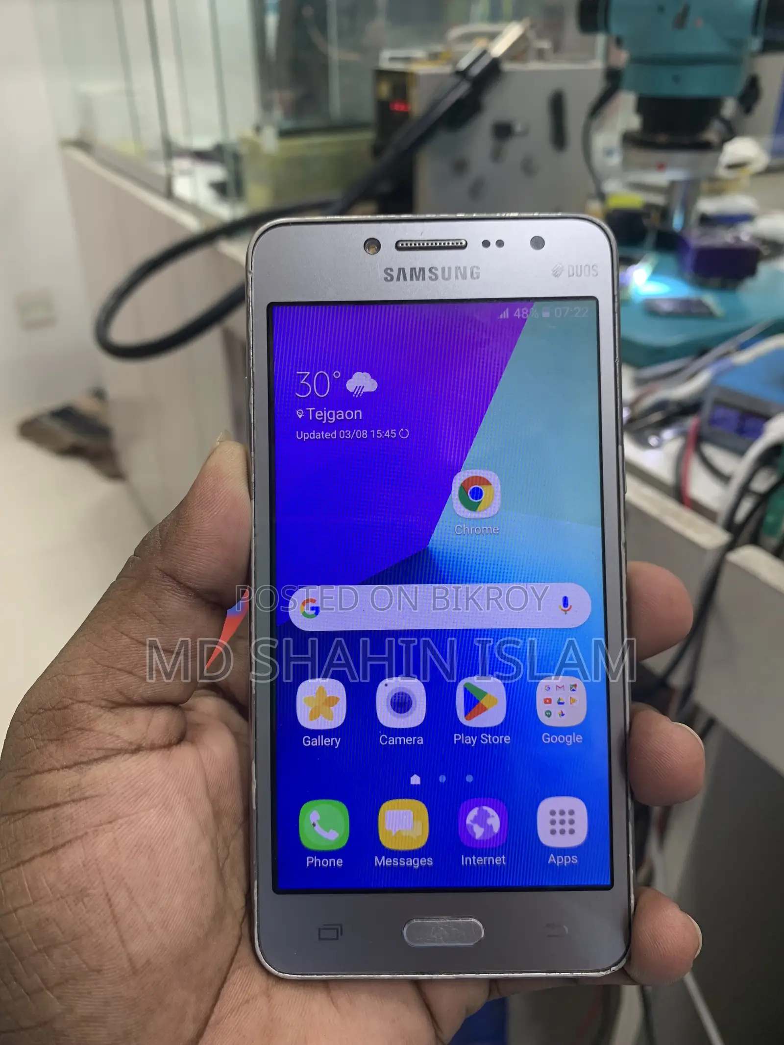 Samsung Galaxy Grand Prime Plus 8 GB Silver