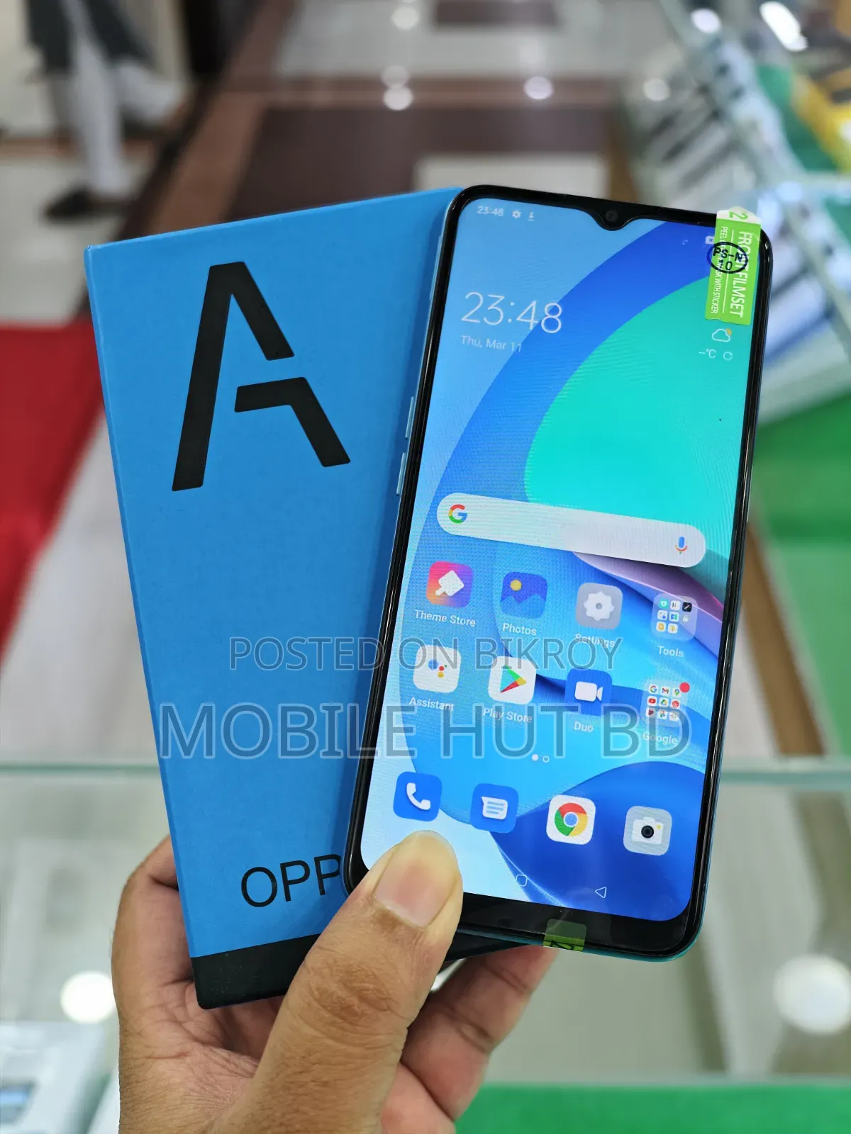 New Oppo A56 5G 256 GB Blue