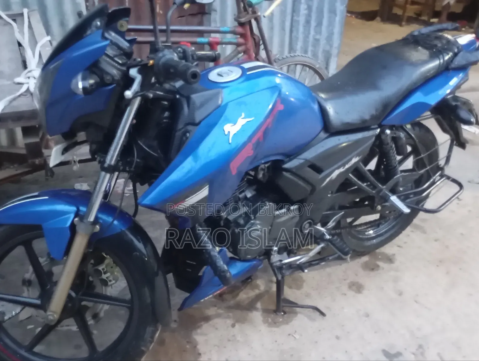 TVS Apache RTR 160 2V 2020 Blue