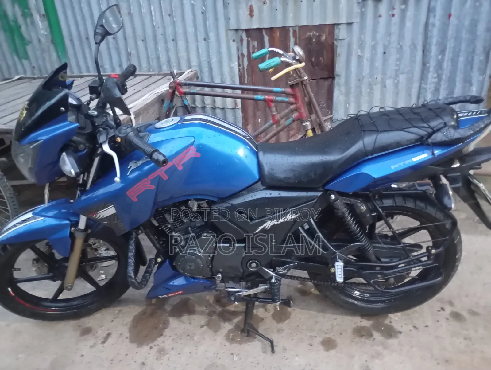 TVS Apache RTR 160 2V 2020 Blue